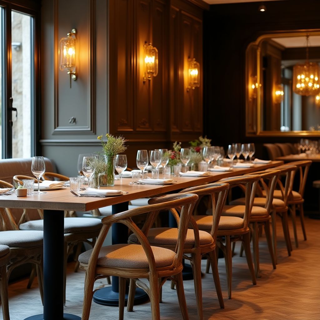 Restaurantmöbel für Fine Dining Lokal