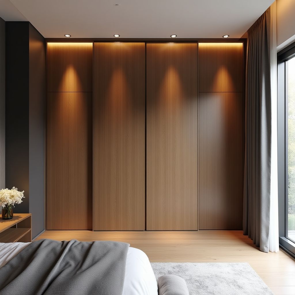 Einbauschrank mit Schiebetüren