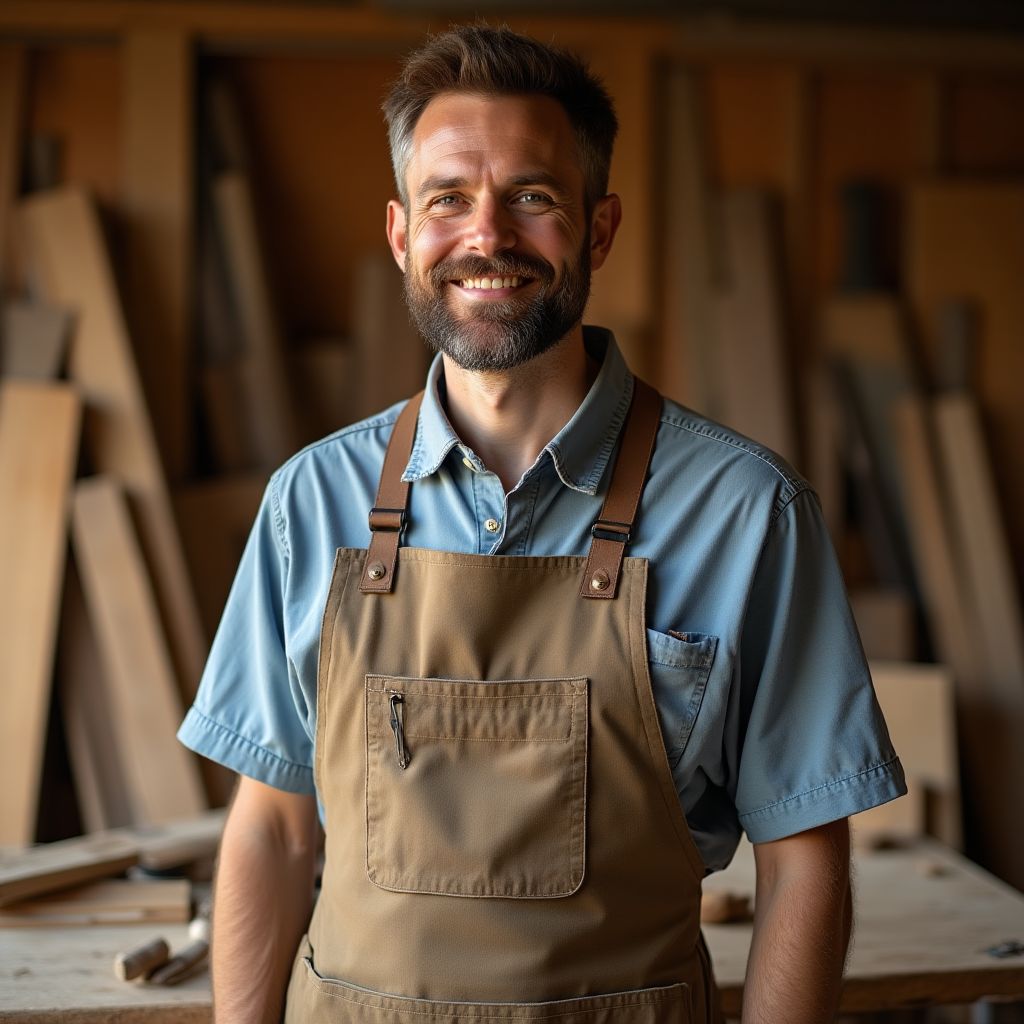 Portrait von Klaus Weber, Gründer und Tischlermeister